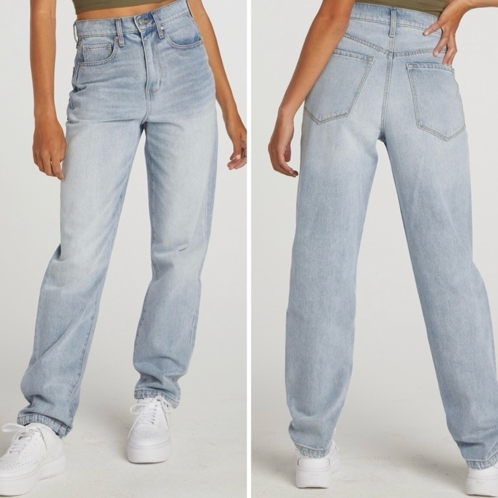 RSQ 90’s Straight Light Wash Jeans Size 24
